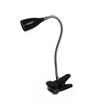 All The Rages All The RagesFlexible Gooseneck LED Clip Light Black LD2005-BLK